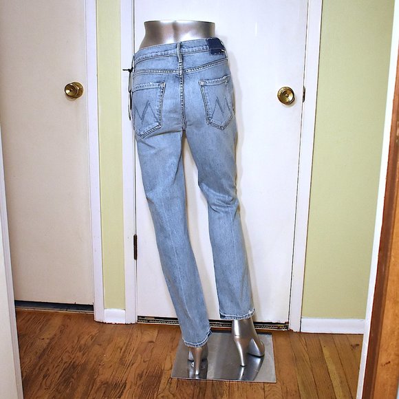 MOTHER | The Dazzler Yoke Front Ankle Straight Jeans (Wild Calling) Sz 32 NWT - Picture 7 of 7